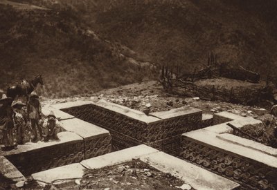 墨西哥：十字形地下，Guiaroo（黑白照片） 作者 雨果·布雷默