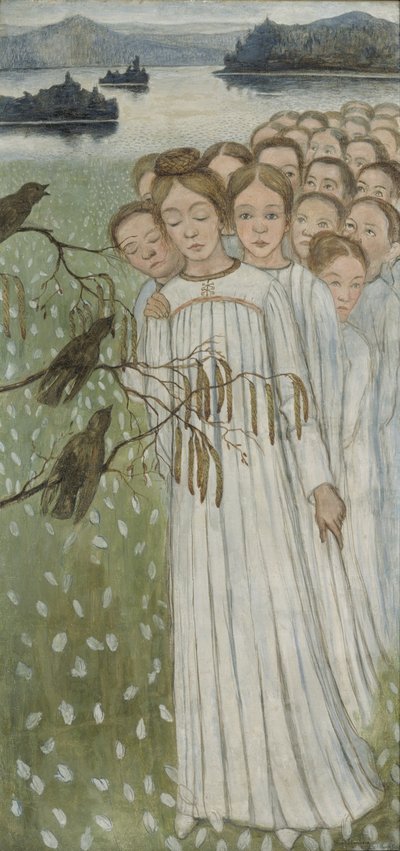 民歌民歌，1894年 作者 雨果·辛伯格