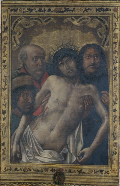 罗，c.1500（在画布上彩画） 作者 雨果范德高斯