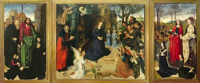 Portinari祭坛画，c.1479 作者 Hugo van der Goes