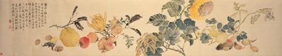 鲜花和水果 作者 嘿路