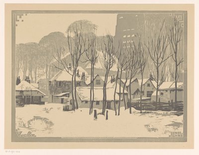 雪中​​的菲格特 作者 惠比伦