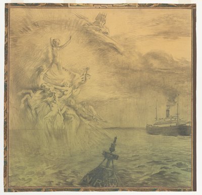 航海。鹿特丹的设计壁画 作者 惠比伦