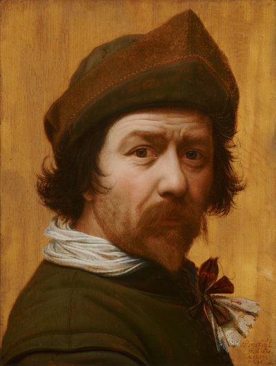 自画像》，1638年。 作者 休·彼得斯。沃斯库尔