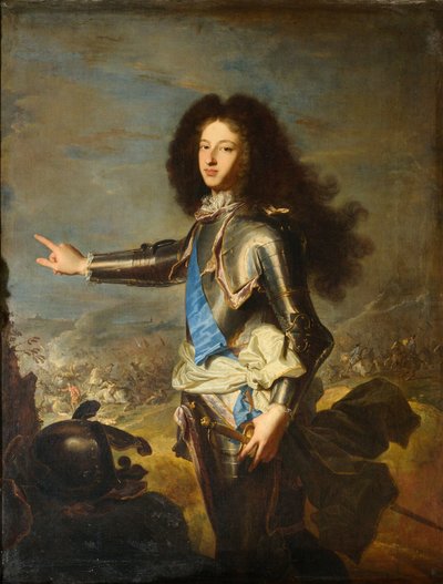 法国路易（Louis de France），勃艮第公爵（1682-1712），18世纪初。 作者 风信子 Francois Rigaud