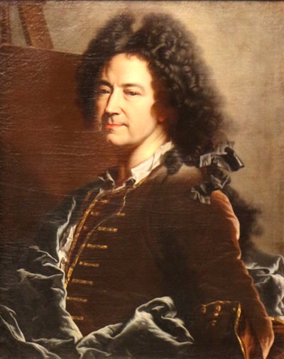 自画像 作者 Hyacinthe Rigaud