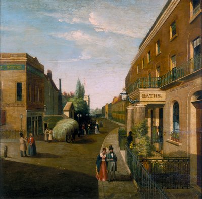 牧羊女大道，Hoxton"，约1845年 作者 如果波格尼斯