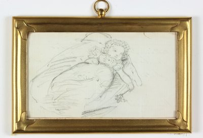 William John Arthur Charles James Cavendish Bentinck (pencil on paper) 作者 艾达·布朗·金奈德