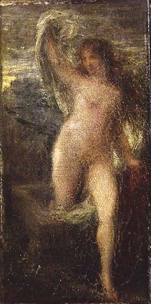 裸体 作者 Ignace Henri Jean Fantin Latour