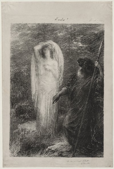 勒达·埃达（Levocation dErda），1885年。 作者 伊格纳斯·亨利·让·范坦·拉图尔