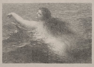 水天才，1896年。 作者 伊格纳斯·亨利·让·范坦·拉图尔