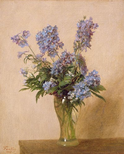 1887年哥伦拜恩花瓶 作者 Ignace Henri Jean Fantin Latour