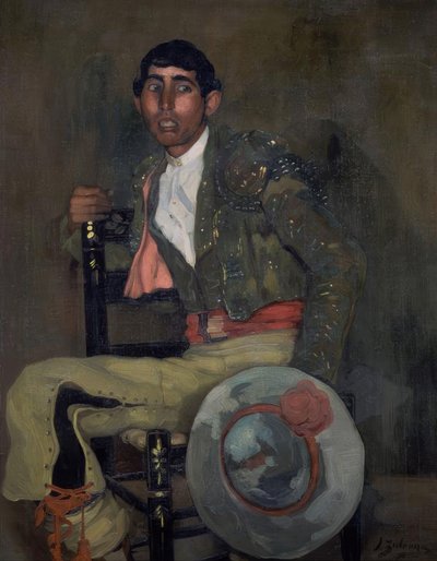 EL PICADOR-二十世纪-油-面料-137X115 CM 作者 伊格纳西奥·祖洛加（Ignacio Zuloaga y Zabaleta）