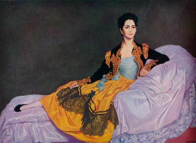 侯爵夫人梅里托（c1916） 作者 伊格纳西奥·祖洛加（Ignacio Zuloaga y Zabaleta）