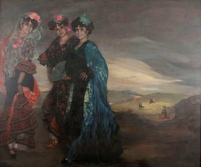 我的表亲们，1903年。 作者 伊格纳西奥·祖洛阿加·扎巴莱托
