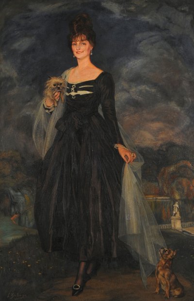 Señora S. W. de S.的画像。 作者 伊格纳西奥·祖洛阿加·扎巴莱托