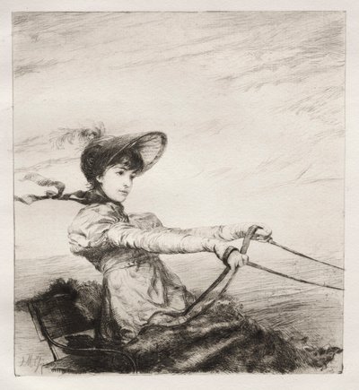 美丽，1884年。 作者 伊格纳兹（Ignaz Marcel Gaugengigl）
