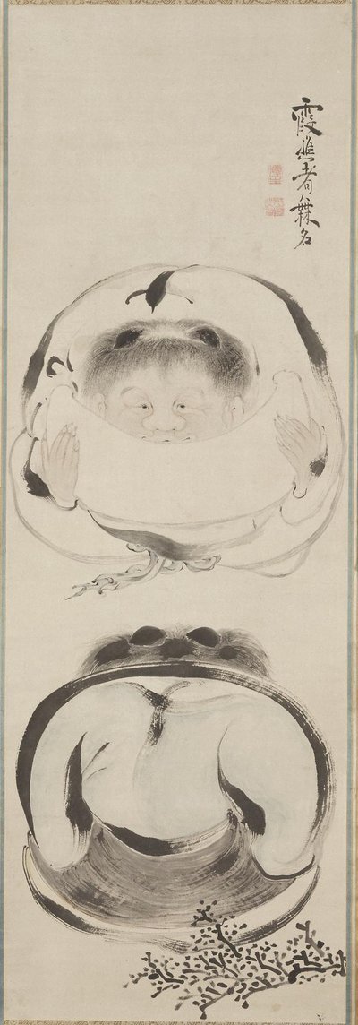 Kanzan 和 Jittoku 作者 池大河