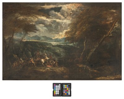 圣保罗的转变，1710-20 作者 伊拉里奥（Ilario Giacinto Mercanti）