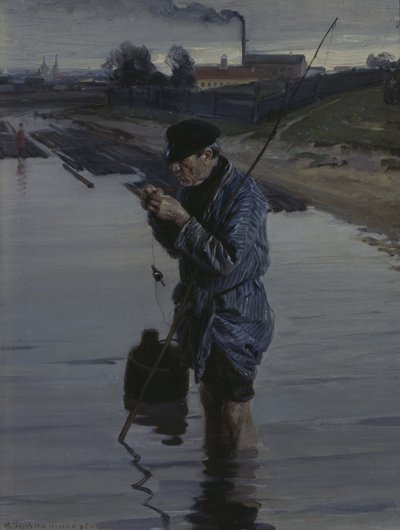 男人的思想是他的王国，1882年 作者 Illarion Mikhailovich Pryanishnikov