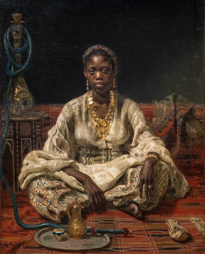 黑女人 作者 Ilya Efimovich Repin