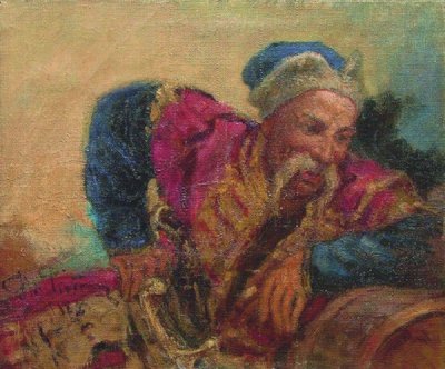 伊万·Circo父亲，1889年 作者 伊利亚·叶菲莫维奇·列宾