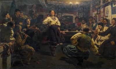 "VETCHORNITSI 作者 伊利亚·叶菲莫维奇·列宾
