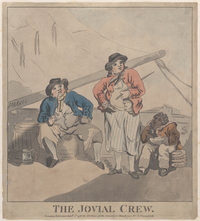 The Jovial Crew, October 1, 1786. , October 1, 1786. 作者 托马斯·罗兰森的模仿者。