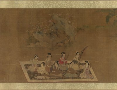 苏蕙女士和她的诗词拼图，16世纪。 作者 以秋莹的风格