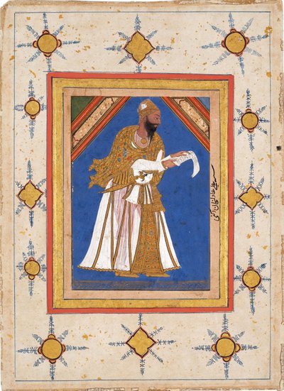 比贾普尔苏丹阿里·阿迪尔·沙阿（Ali Adil Shah I） 作者 印度艺术