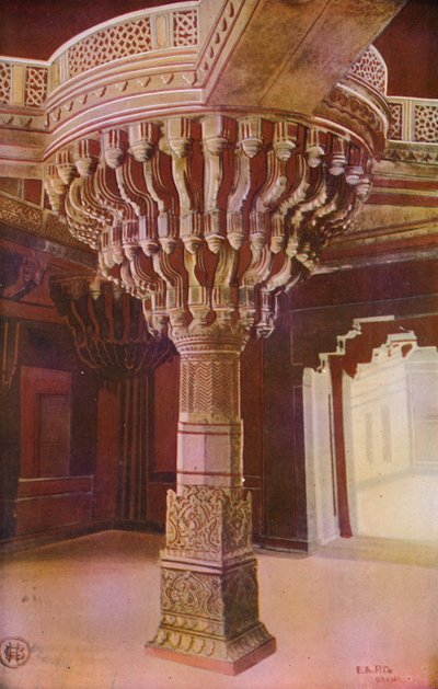 阿格拉：Chausath Khamba，法帖布尔锡克里，阿格拉（彩色照片） 作者 印度摄影师