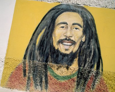 鲍勃马利（涂水泥） 作者 印度学校