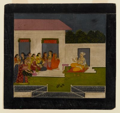 灵修话语，1750-1775（纸上不透明的黄金和黄金） 作者 印度学校