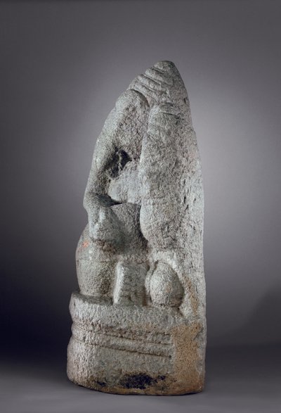 Ganesha，12-13世纪（花岗岩） 作者 印度学校