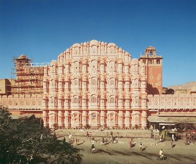 Hawa Mahal（风之宫）建于1799年（另见121219和208425） 作者 印度学校