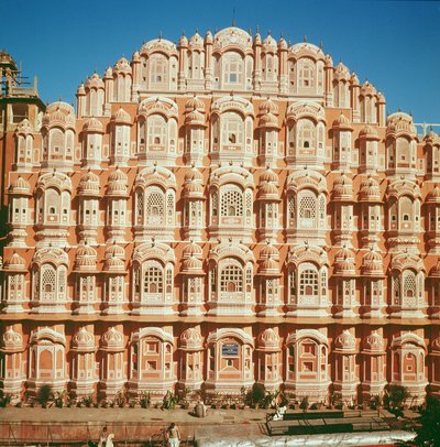 Hawa Mahal（风之宫）建于1799年（另见121219和208426） 作者 印度学校