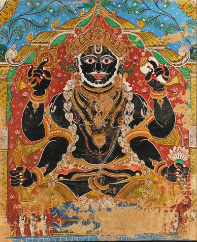 Jagannath（壁画） 作者 印度学校