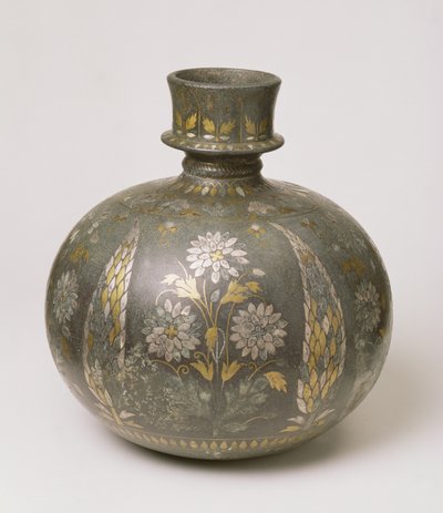 莫卧儿烧瓶（金属制品） 作者 印度学校