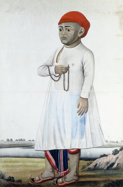 著名人物肖像，1780-1790年 作者 印度学校