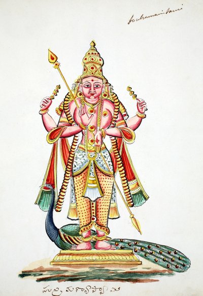 Skanda（纸上的wc） 作者 印度学校