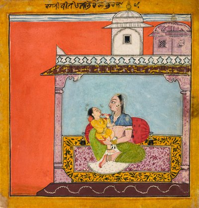 Vilaval Ragini（约1690-95），来自印度人 作者 印度学校