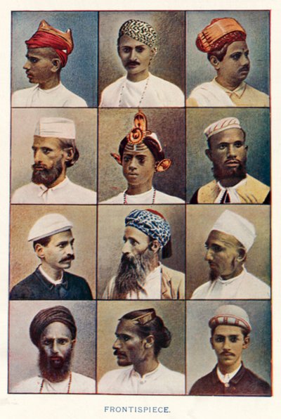 Indian Natives: Frontispiece (coloured photo) 作者 印度摄影师