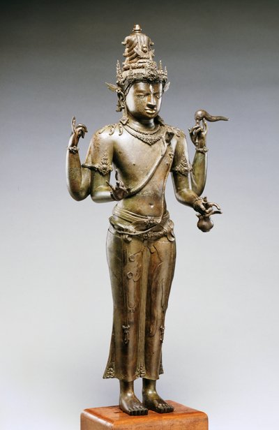 Shiva Mahadeva（青铜、黄金和白银） 作者 印尼学校