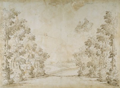 一个和平的国家（纸本笔墨） 作者 伊尼戈·琼斯（Inigo Jones）