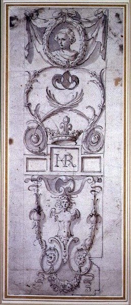 装饰板的设计 作者 伊尼戈·琼斯（Inigo Jones）