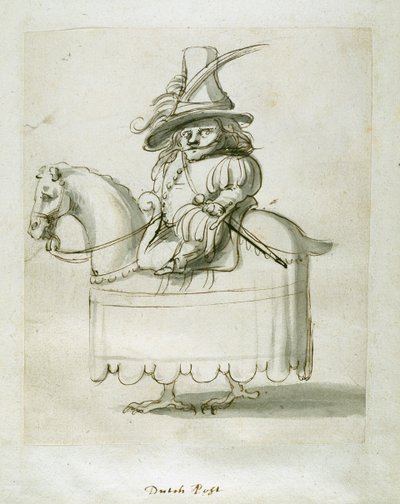 荷兰之页（纸上的笔和墨 作者 伊尼戈·琼斯（Inigo Jones）