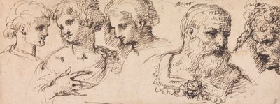 五个古典头像 作者 伊尼戈·琼斯（Inigo Jones）