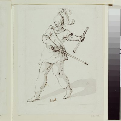 Kett，宫廷面具“英国凯旋”的服装设计 作者 伊尼戈·琼斯（Inigo Jones）