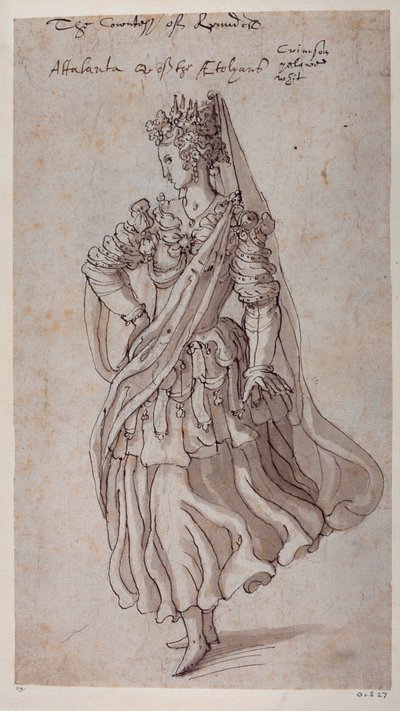 亚特兰大女王 作者 伊尼戈·琼斯（Inigo Jones）
