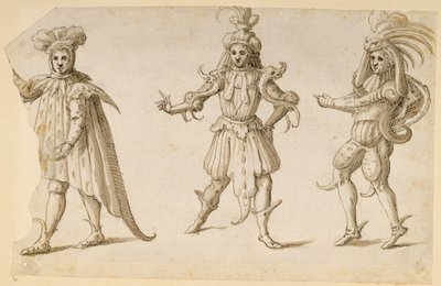 三天，c1611（纸本笔墨） 作者 伊尼戈·琼斯（Inigo Jones）